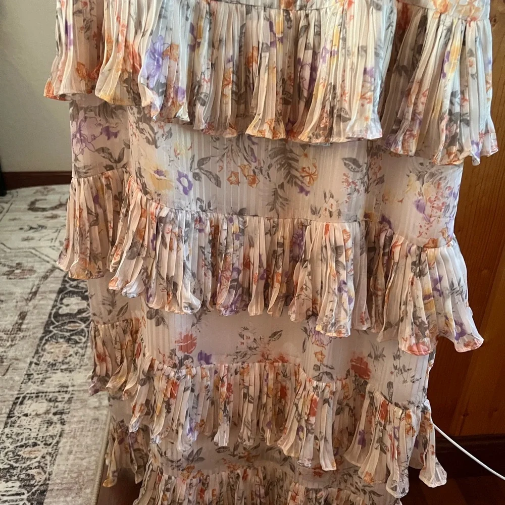 Floral Ruffle Dress - Picture 3 of 6
